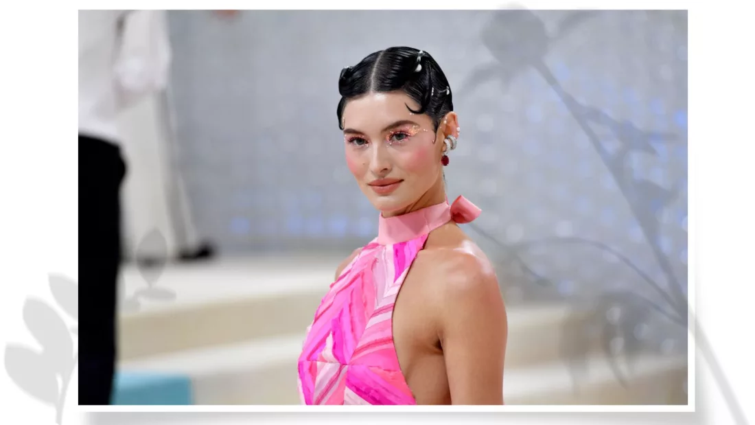 К сведению: розовый макияж был официально в тренде на Met Gala
