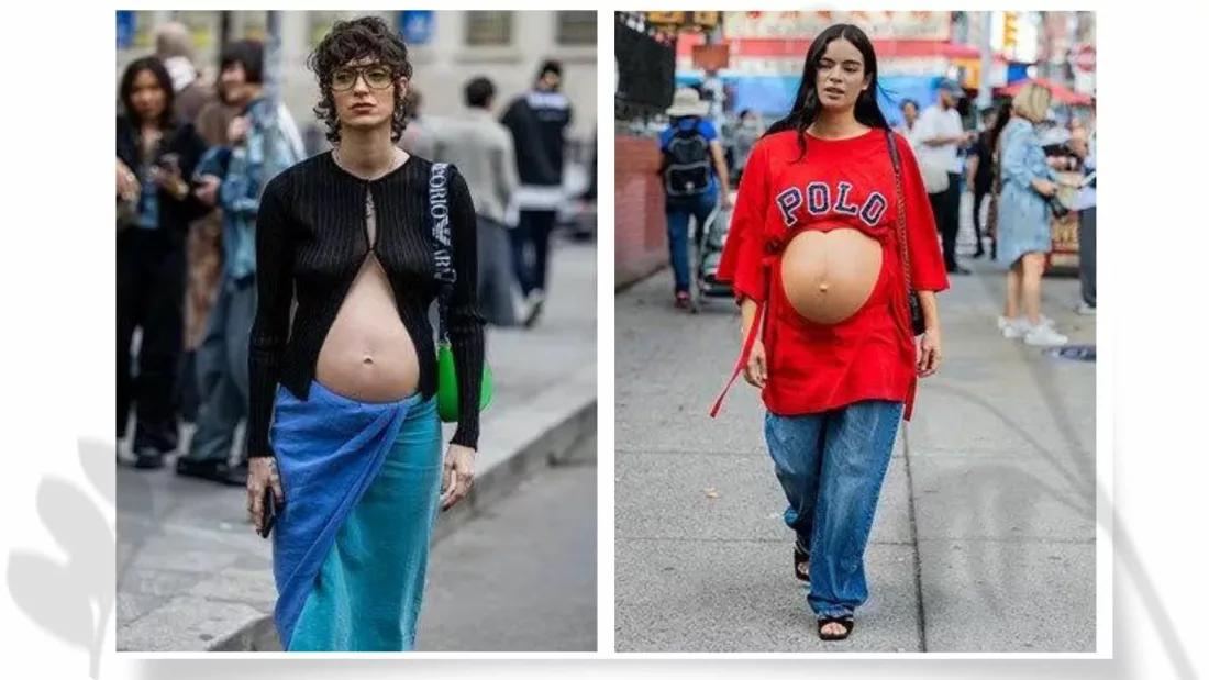Нетрадиционные наряды для беременных, вдохновленные смелым стилем Рианны