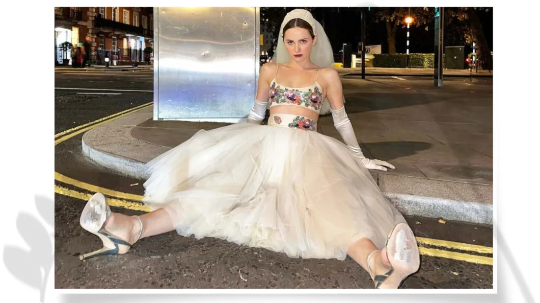 Мрачная невеста: Почему знаменитости одеваются как невесты-зомби?