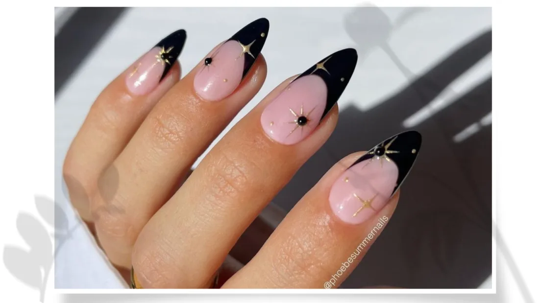 Темная эстетика: 7 элегантных вариантов маникюра, чтобы попробовать черный цвет на своих ногтях