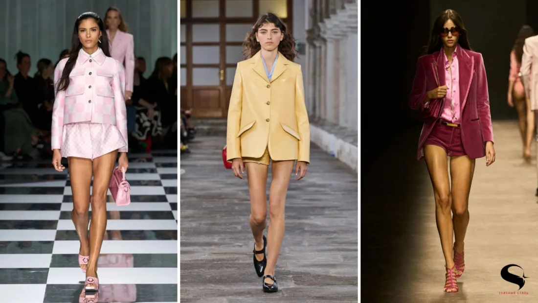 Возрождение моды на короткие шорты в сезоне весна-лето 2024
